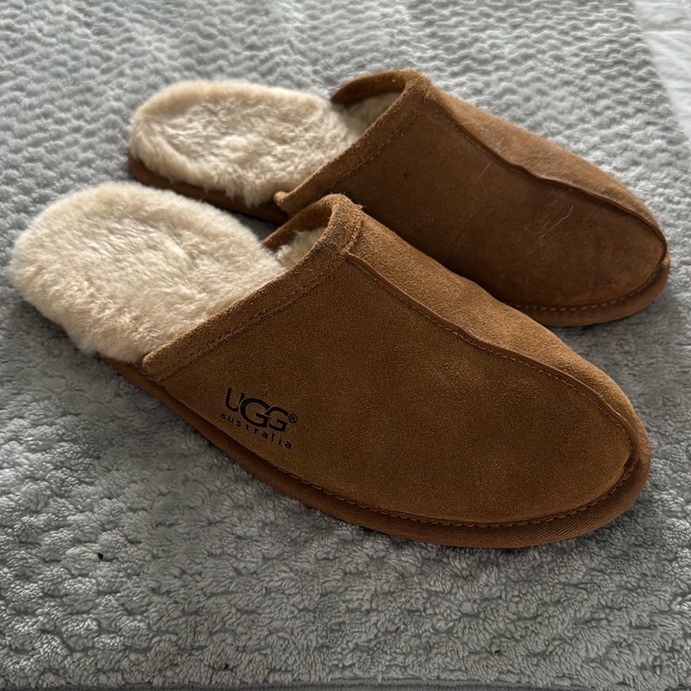 Men Ugg Slippers

Size 10

Rarely used